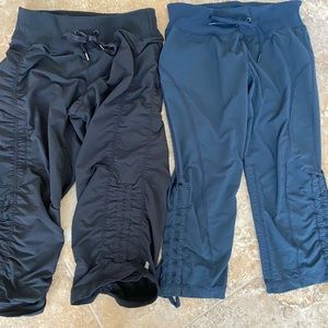 2 pairs of ZELLA capri leggings